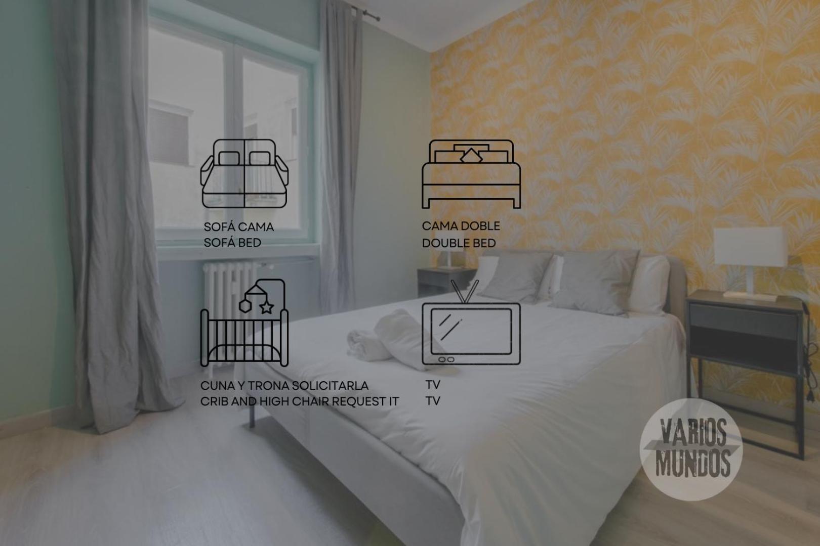 Cool Apt En El Downtown De Madrid-La Latina Bagian luar foto